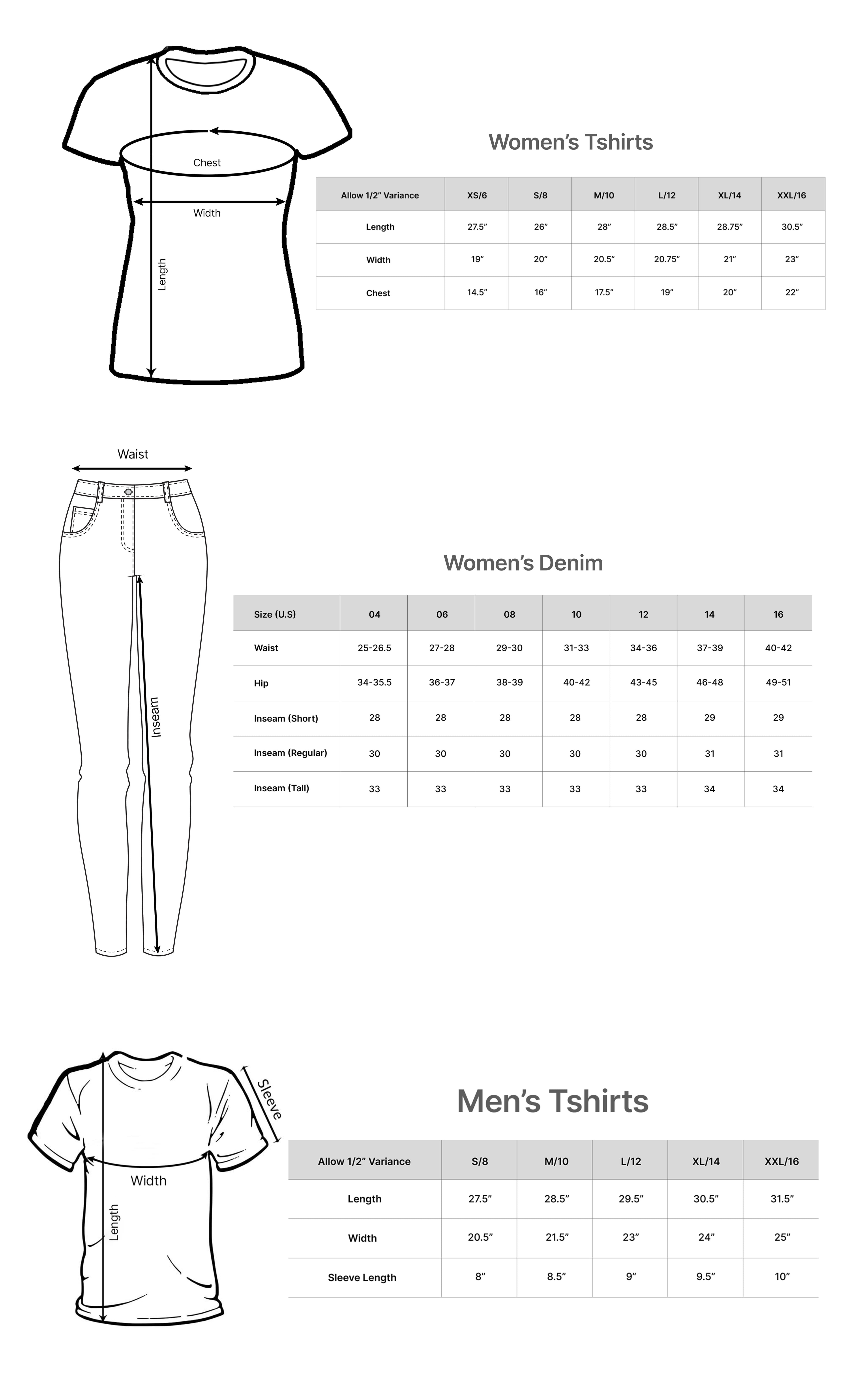 size guide